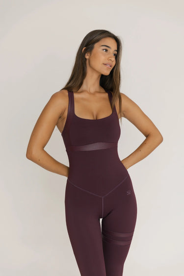 Nicole Burgundy Purple